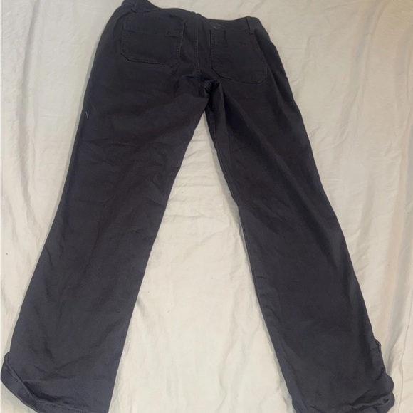 Democracy Pants Women's size 6 gray  "Ab" Technology Cargo Pockets Stretch - Picture 7 of 8